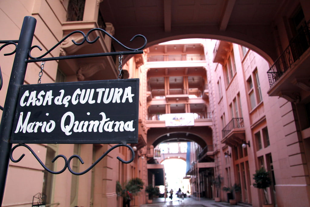Casa de Cultura Mário Quintana - Fim de semana em Porto Alegre